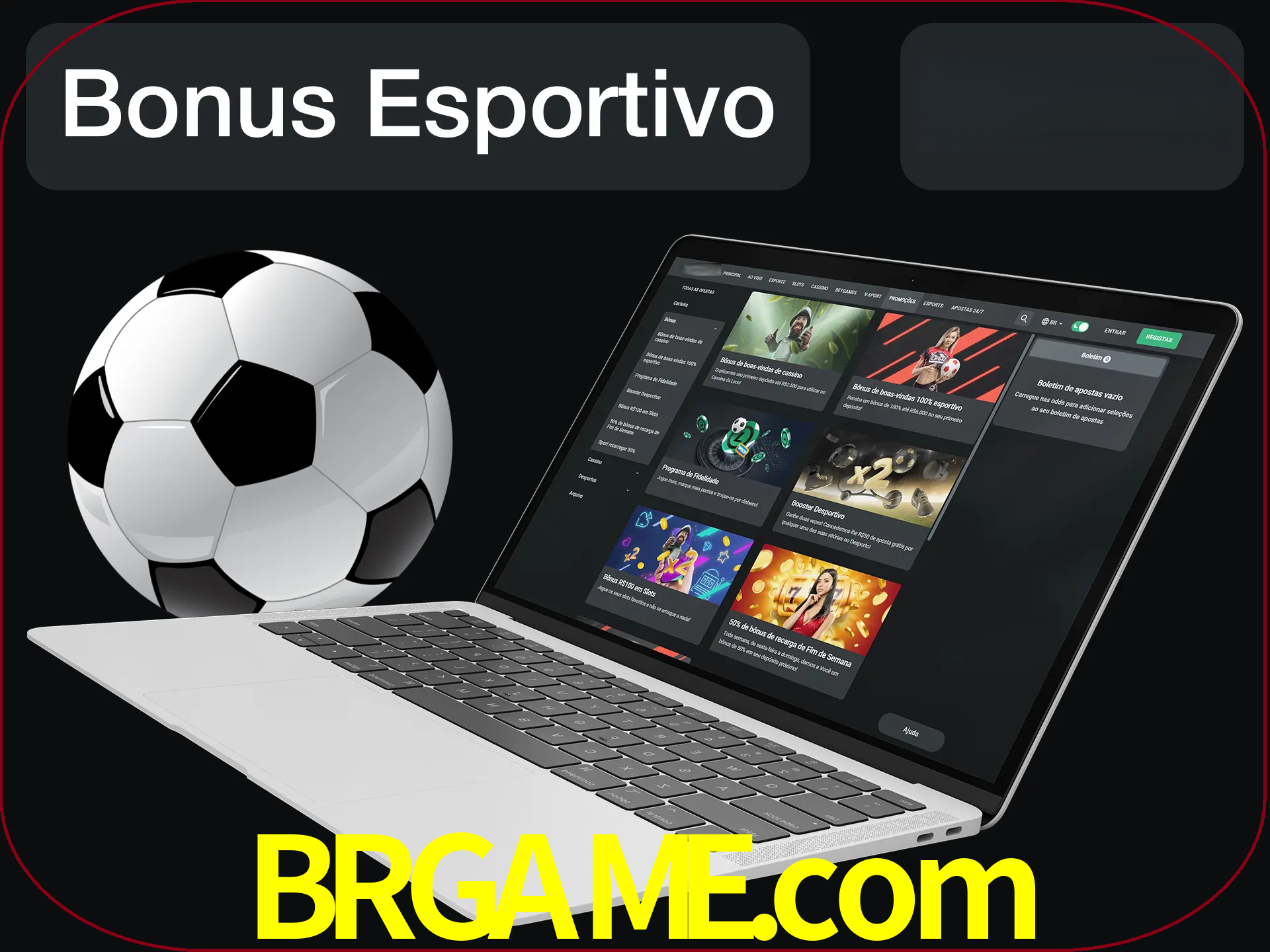 Antes de começar a apostar, use o bônus esportivo.
